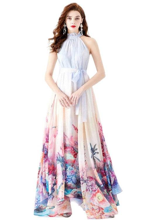 WOMEN FASHION CHIFFON MAXI DRESS - Shop Style & More | Fresh Looks, Everyday Deals & Free Shipping