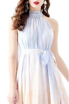 WOMEN FASHION CHIFFON MAXI DRESS - Shop Style & More | Fresh Looks, Everyday Deals & Free Shipping