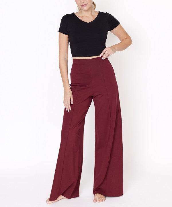 PONTE WIDE LEG FULL LENGTH PANTS - Shop Style & More | Fresh Looks, Everyday Deals & Free Shipping