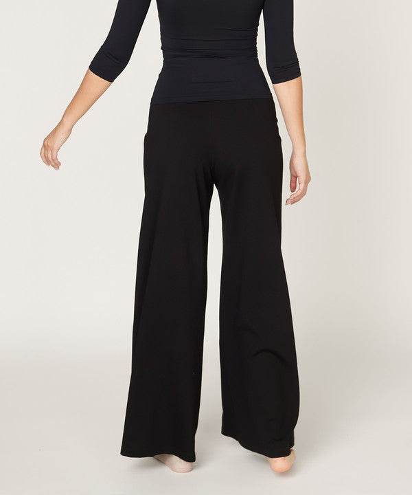 PONTE WIDE LEG FULL LENGTH PANTS - Shop Style & More | Fresh Looks, Everyday Deals & Free Shipping