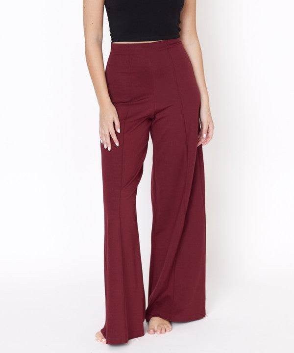 PONTE WIDE LEG FULL LENGTH PANTS - Shop Style & More | Fresh Looks, Everyday Deals & Free Shipping