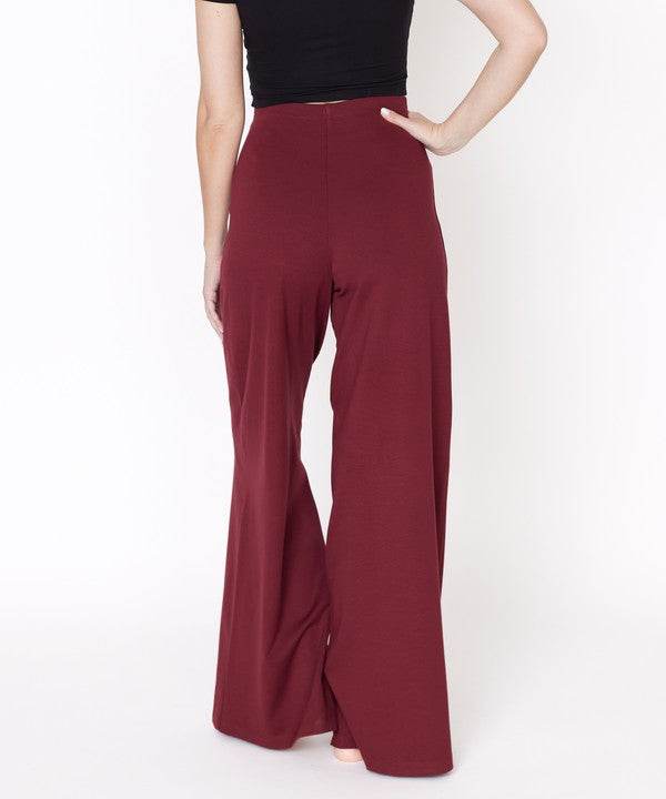 PONTE WIDE LEG FULL LENGTH PANTS - Shop Style & More | Fresh Looks, Everyday Deals & Free Shipping