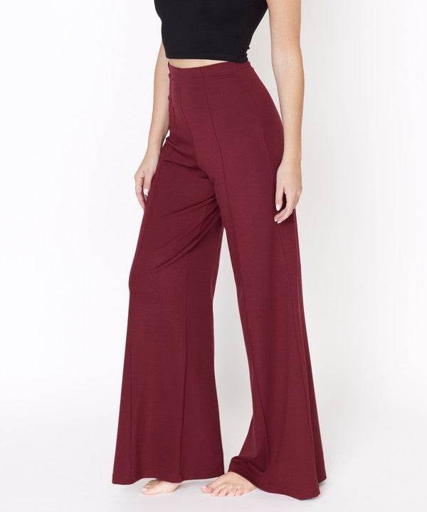 PONTE WIDE LEG FULL LENGTH PANTS - Shop Style & More | Fresh Looks, Everyday Deals & Free Shipping