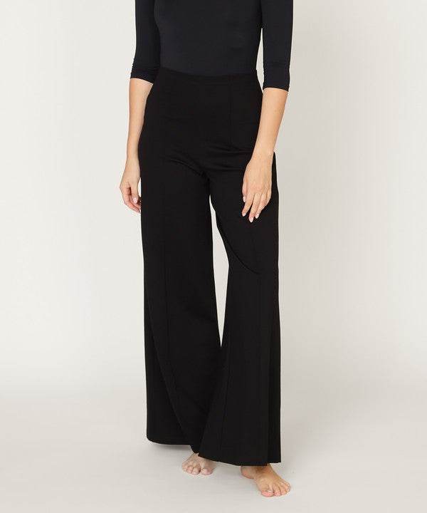 PONTE WIDE LEG FULL LENGTH PANTS - Shop Style & More | Fresh Looks, Everyday Deals & Free Shipping