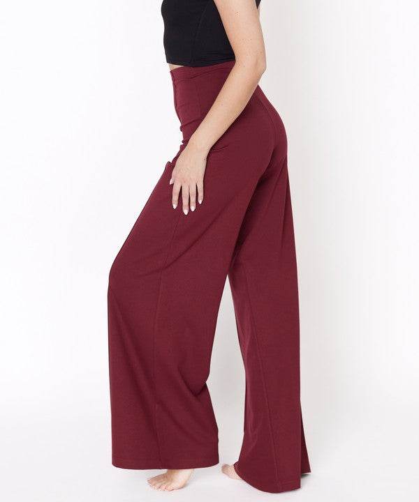 PONTE WIDE LEG FULL LENGTH PANTS - Shop Style & More | Fresh Looks, Everyday Deals & Free Shipping