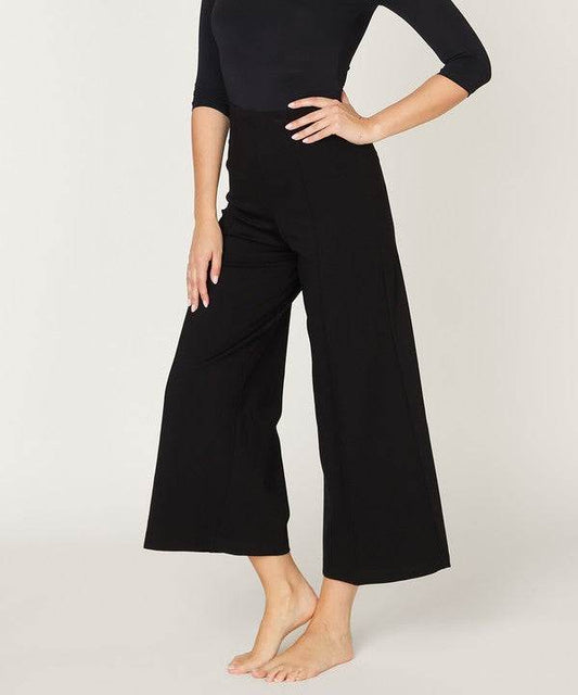 PONTE WIDE LEG ANKLE LENGTH PANTS - Shop Style & More | Fresh Looks, Everyday Deals & Free Shipping