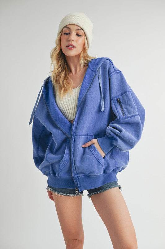 Fiori Hoodie Jacket - Shop Style & More | Fresh Looks, Everyday Deals & Free Shipping