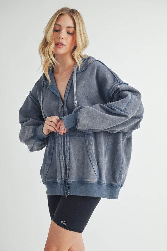 Fiori Hoodie Jacket - Shop Style & More | Fresh Looks, Everyday Deals & Free Shipping