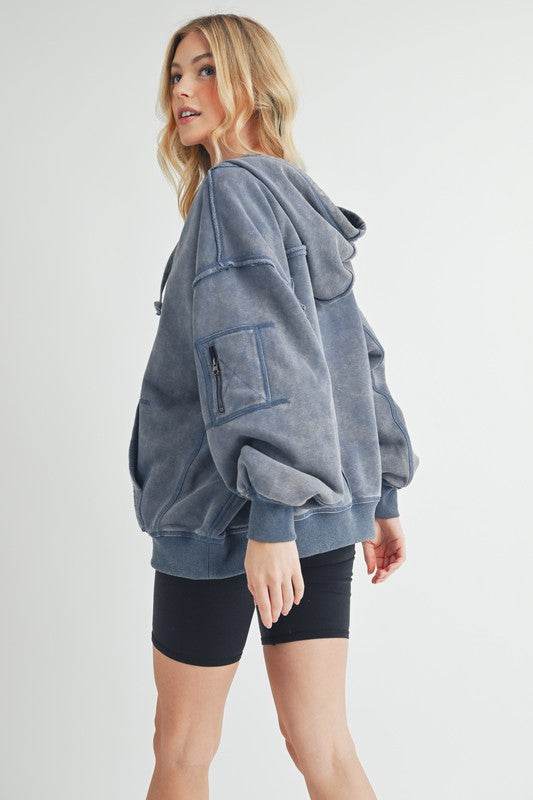 Fiori Hoodie Jacket - Shop Style & More | Fresh Looks, Everyday Deals & Free Shipping