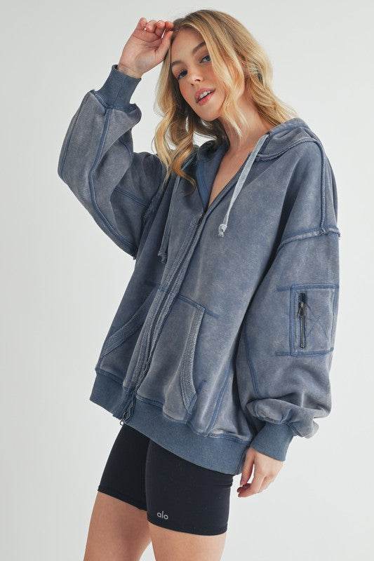 Fiori Hoodie Jacket - Shop Style & More | Fresh Looks, Everyday Deals & Free Shipping