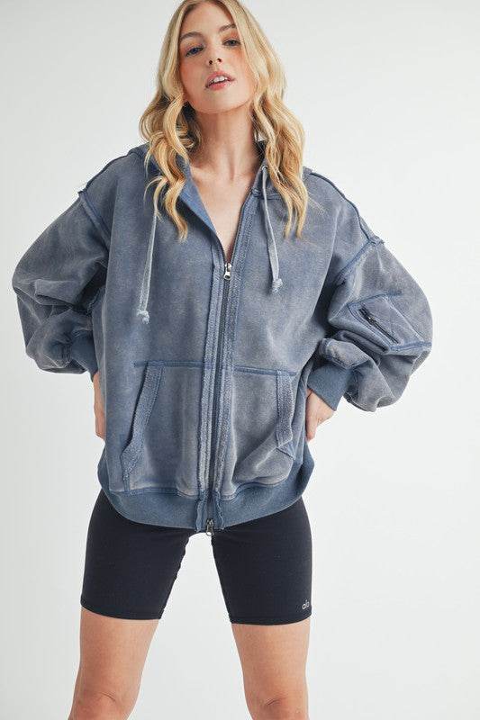 Fiori Hoodie Jacket - Shop Style & More | Fresh Looks, Everyday Deals & Free Shipping