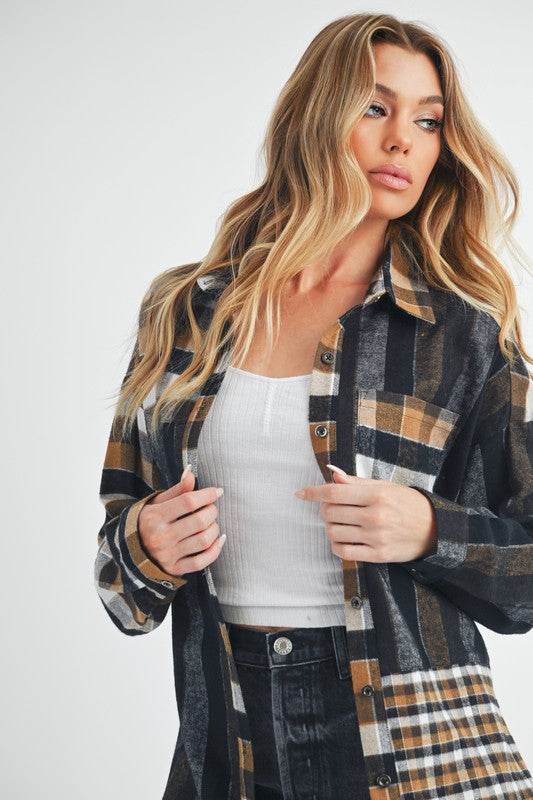 Lena Plaid Flannel Shirt - Shop Style & More | Fresh Looks, Everyday Deals & Free Shipping