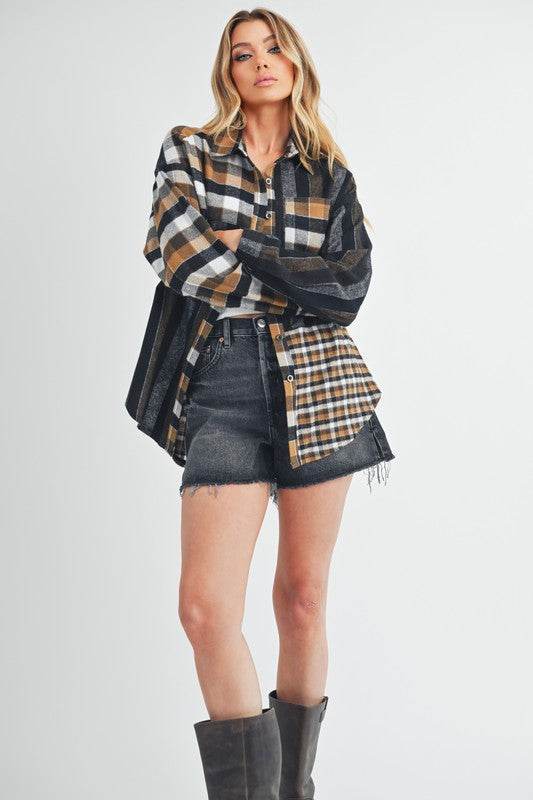 Lena Plaid Flannel Shirt - Shop Style & More | Fresh Looks, Everyday Deals & Free Shipping
