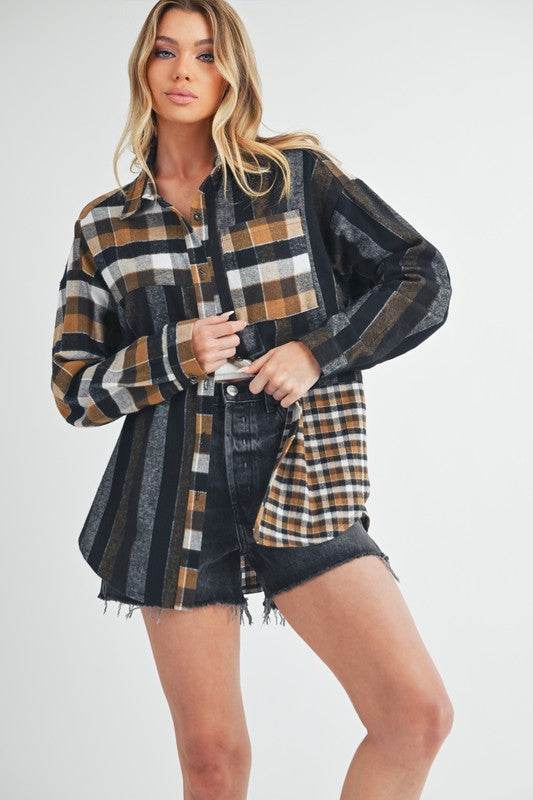 Lena Plaid Flannel Shirt - Shop Style & More | Fresh Looks, Everyday Deals & Free Shipping