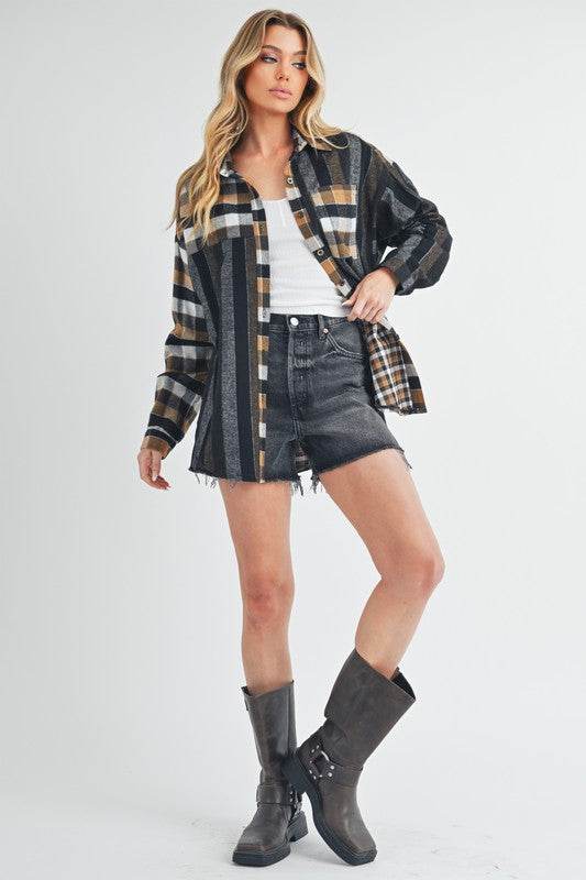 Lena Plaid Flannel Shirt - Shop Style & More | Fresh Looks, Everyday Deals & Free Shipping