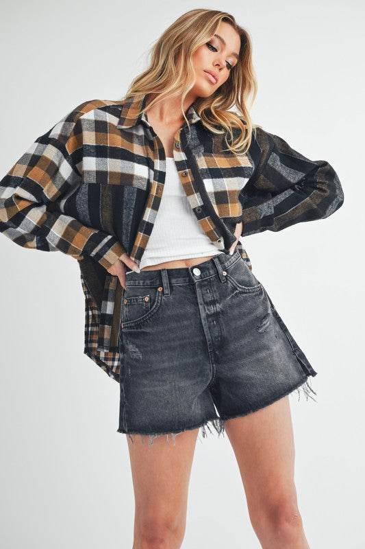 Lena Plaid Flannel Shirt - Shop Style & More | Fresh Looks, Everyday Deals & Free Shipping