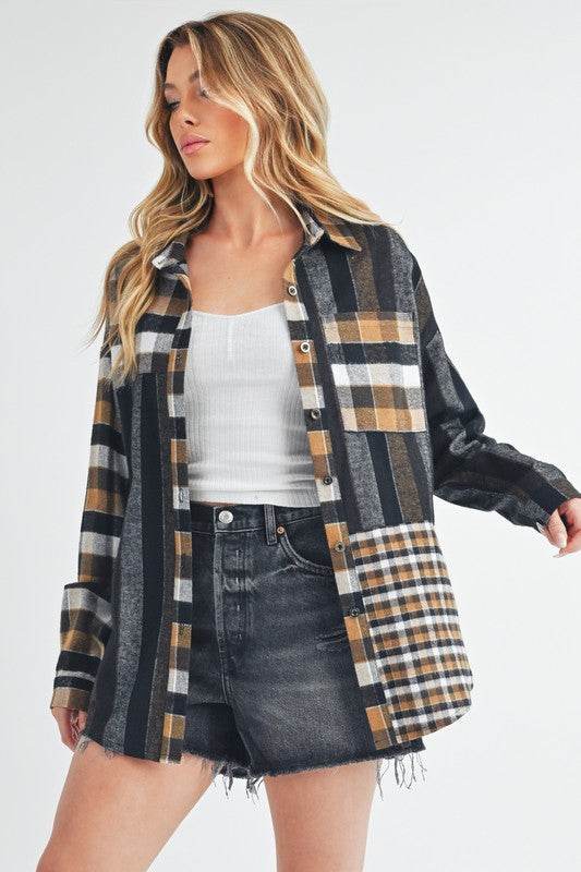 Lena Plaid Flannel Shirt - Shop Style & More | Fresh Looks, Everyday Deals & Free Shipping