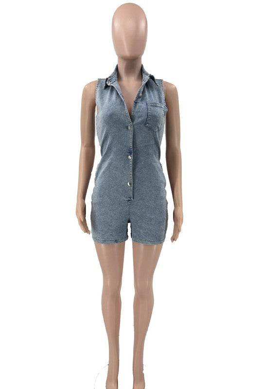 WOMEN FASHION DENIM ROMPERS - Shop Style & More | Fresh Looks, Everyday Deals & Free Shipping