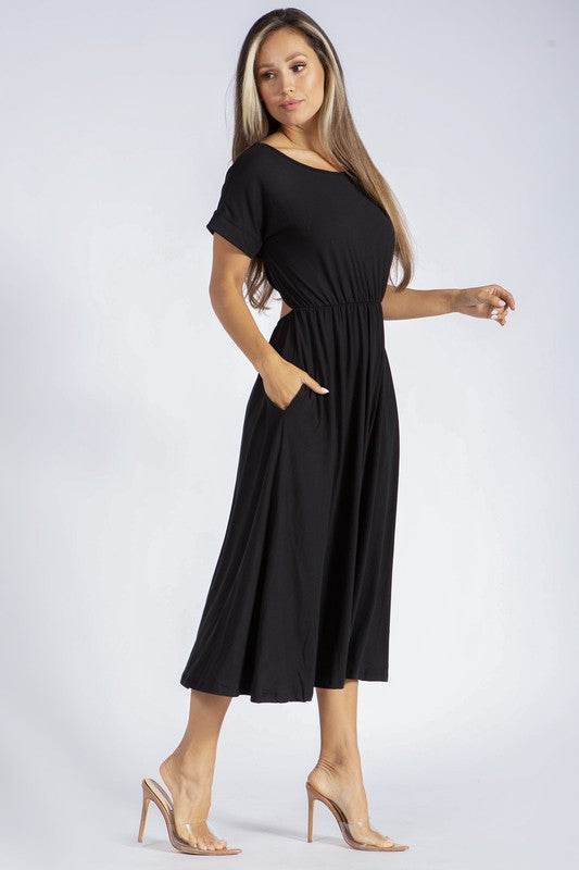 Backless Knot Straps Dress. - Shop Style & More | Fresh Looks, Everyday Deals & Free Shipping