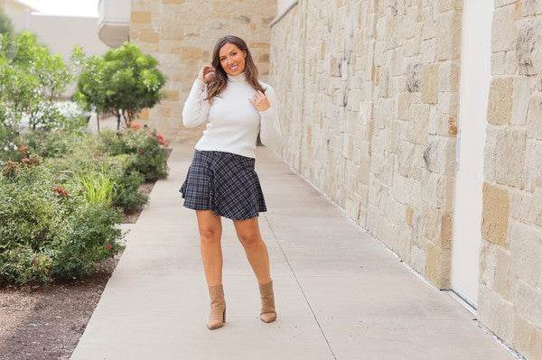 The Brenna Plaid Skort - Shop Style & More | Fresh Looks, Everyday Deals & Free Shipping