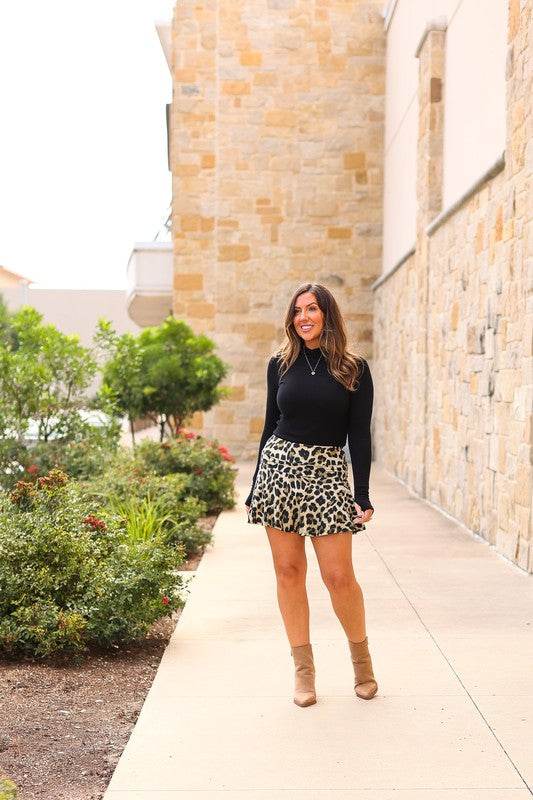 The Kylie Leopard Skort - Shop Style & More | Fresh Looks, Everyday Deals & Free Shipping