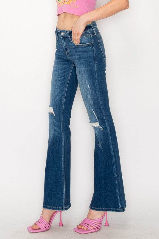 LOW RISE STRETCH VINTAGE FLARE - Shop Style & More | Fresh Looks, Everyday Deals & Free Shipping