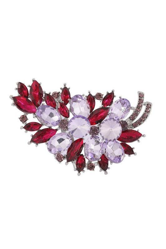 Rhinestone Shiny Grape Brooch - Shop Style & More | Fresh Looks, Everyday Deals & Free Shipping