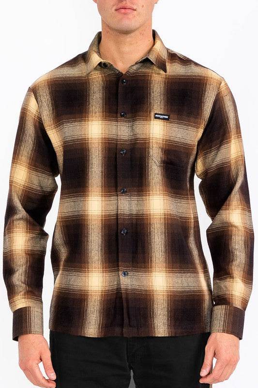 Mens Plaid Long Sleeve Flannel - Shop Style & More | Fresh Looks, Everyday Deals & Free Shipping
