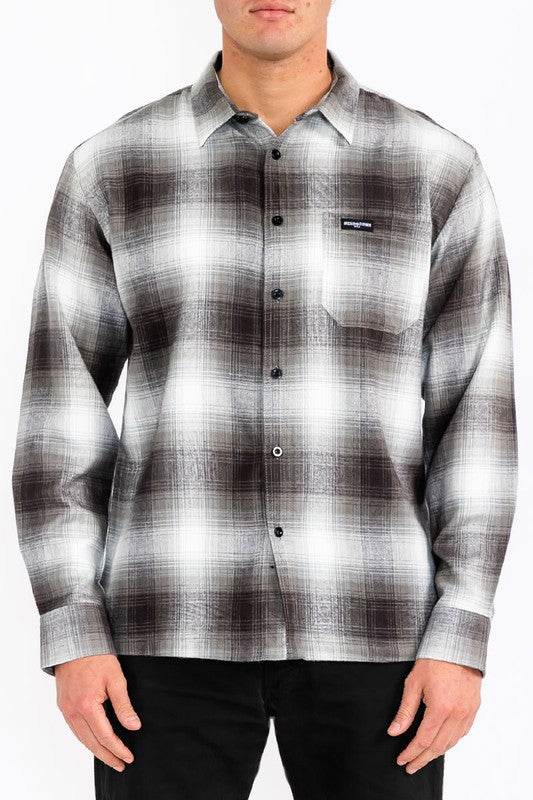 Mens Plaid Long Sleeve Flannel - Shop Style & More | Fresh Looks, Everyday Deals & Free Shipping