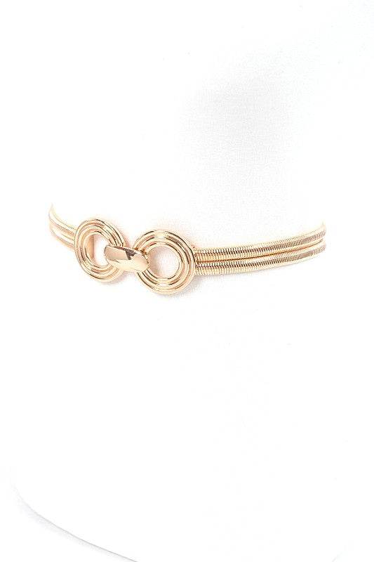 Double Ring Elastic Metal Belt - Shop Style & More | Fresh Looks, Everyday Deals & Free Shipping