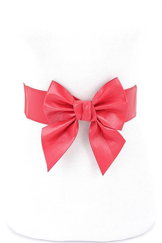 Metallic Bow Tie Elastic Belt - Shop Style & More | Fresh Looks, Everyday Deals & Free Shipping