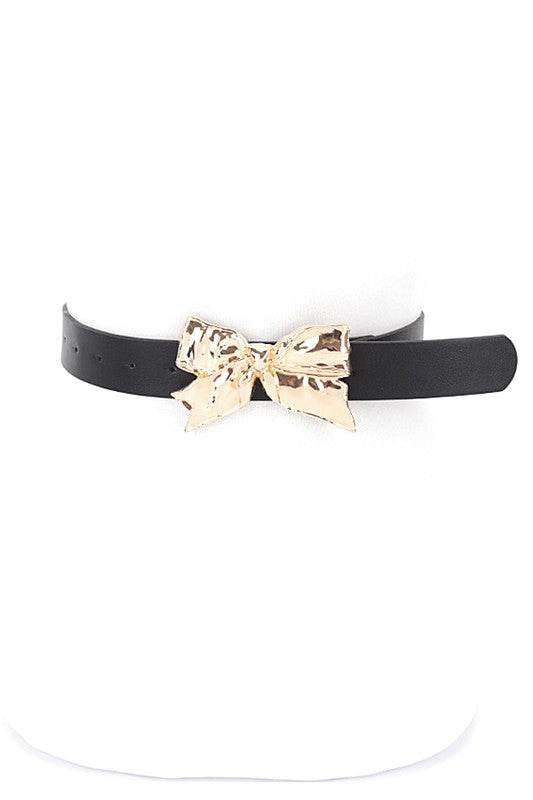 Gold Bow Buckle Fashion Belt - Shop Style & More | Fresh Looks, Everyday Deals & Free Shipping