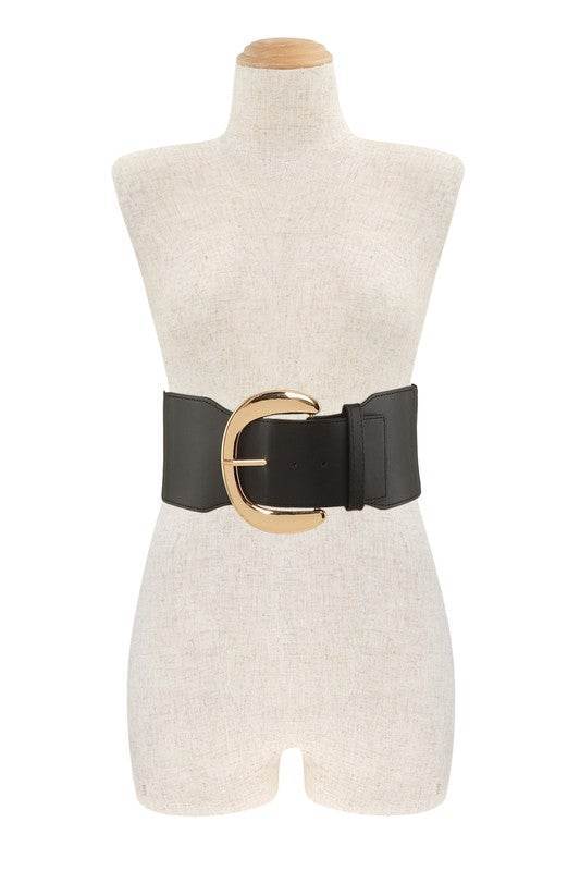 D Ring Buckle Large Elastic Belt - Shop Style & More | Fresh Looks, Everyday Deals & Free Shipping