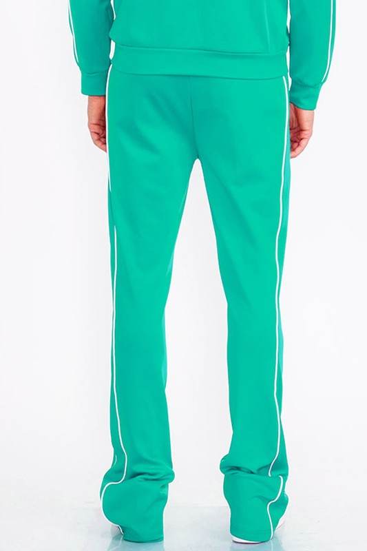 Mens Side Pipe Stacked Flare Pants - Shop Style & More | Fresh Looks, Everyday Deals & Free Shipping