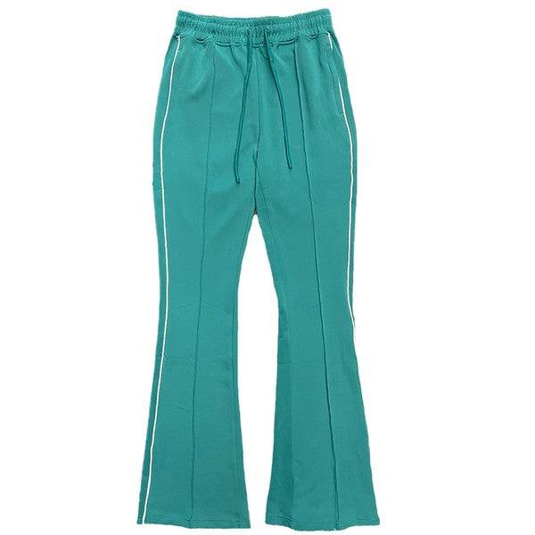 Mens Side Pipe Stacked Flare Pants - Shop Style & More | Fresh Looks, Everyday Deals & Free Shipping