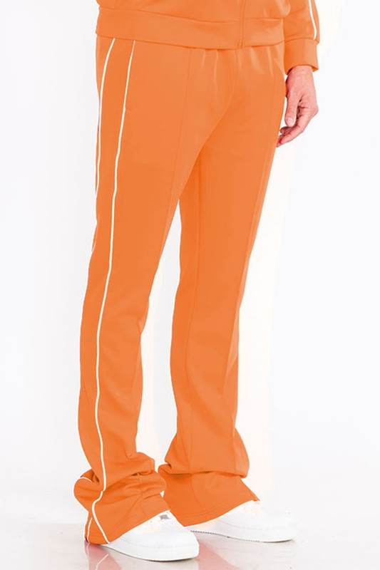 Mens Side Pipe Stacked Flare Pants - Shop Style & More | Fresh Looks, Everyday Deals & Free Shipping