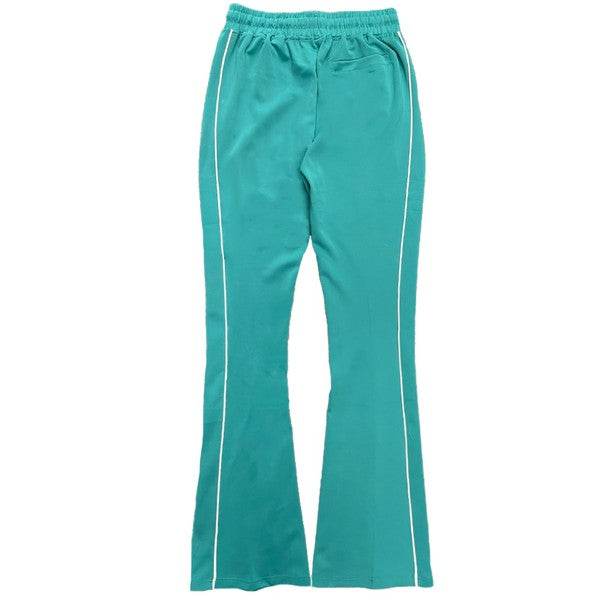 Mens Side Pipe Stacked Flare Pants - Shop Style & More | Fresh Looks, Everyday Deals & Free Shipping