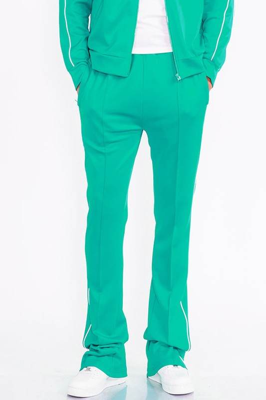 Mens Side Pipe Stacked Flare Pants - Shop Style & More | Fresh Looks, Everyday Deals & Free Shipping