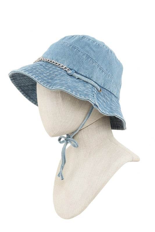 H Metal Accent Bucket Hat - Shop Style & More | Fresh Looks, Everyday Deals & Free Shipping