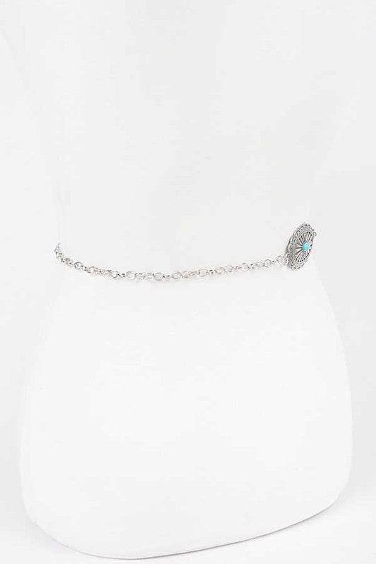 Turquoise Western Chain Belt - Shop Style & More | Fresh Looks, Everyday Deals & Free Shipping