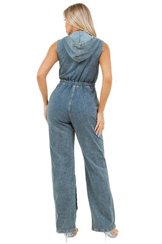 WOMEN FASHION DENIM CARGO STYLE JUMPSUIT - Shop Style & More | Fresh Looks, Everyday Deals & Free Shipping