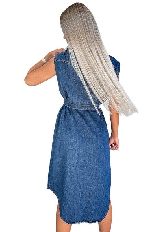 WOMEN SEXY DENIM VEST DRESS - Shop Style & More | Fresh Looks, Everyday Deals & Free Shipping
