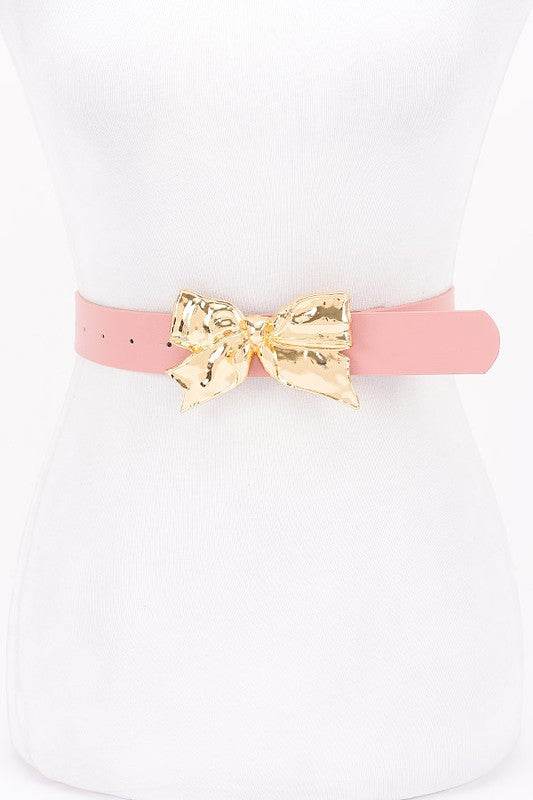 Gold Bow Buckle Fashion Belt - Shop Style & More | Fresh Looks, Everyday Deals & Free Shipping