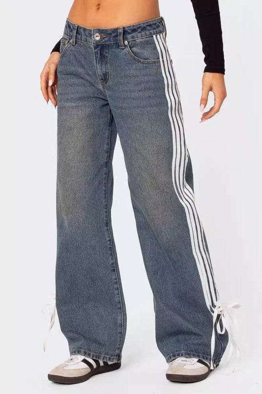WOMEN FASHION CASUAL STYLE DENIM PANTS - Shop Style & More | Fresh Looks, Everyday Deals & Free Shipping