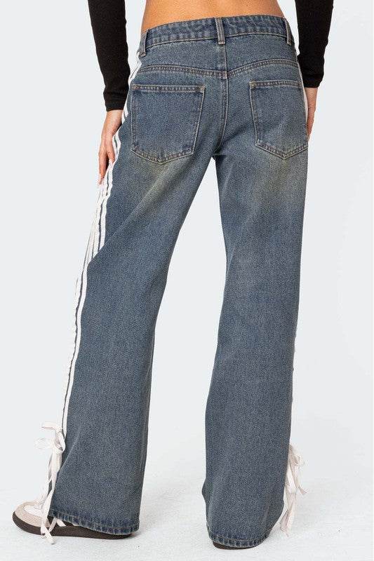 WOMEN FASHION CASUAL STYLE DENIM PANTS - Shop Style & More | Fresh Looks, Everyday Deals & Free Shipping