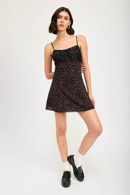 LACE TRIM SLIP DRESS - Shop Style & More | Fresh Looks, Everyday Deals & Free Shipping