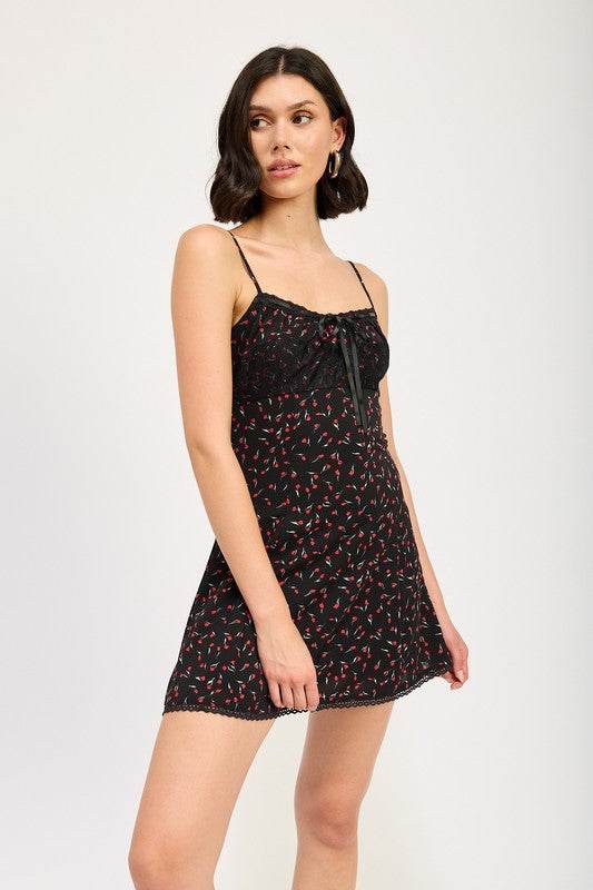 LACE TRIM SLIP DRESS - Shop Style & More | Fresh Looks, Everyday Deals & Free Shipping