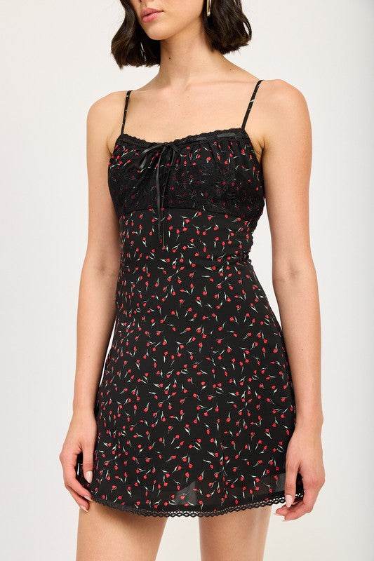 LACE TRIM SLIP DRESS - Shop Style & More | Fresh Looks, Everyday Deals & Free Shipping