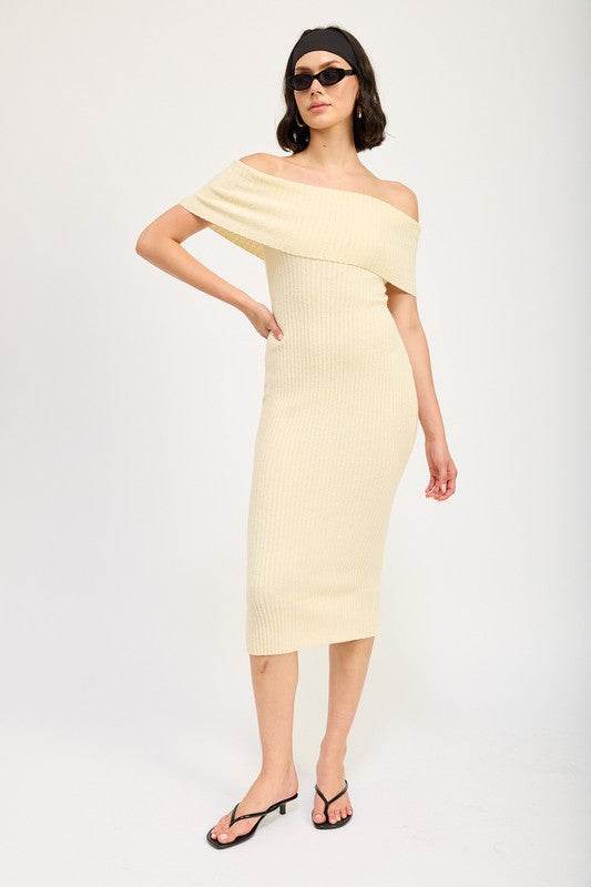 STRAPLESS BODYCON MIDI DRESS - Shop Style & More | Fresh Looks, Everyday Deals & Free Shipping