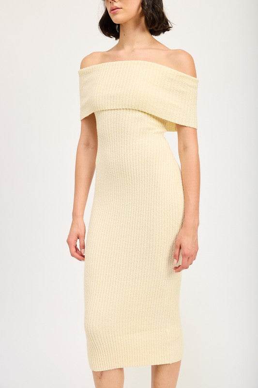 STRAPLESS BODYCON MIDI DRESS - Shop Style & More | Fresh Looks, Everyday Deals & Free Shipping